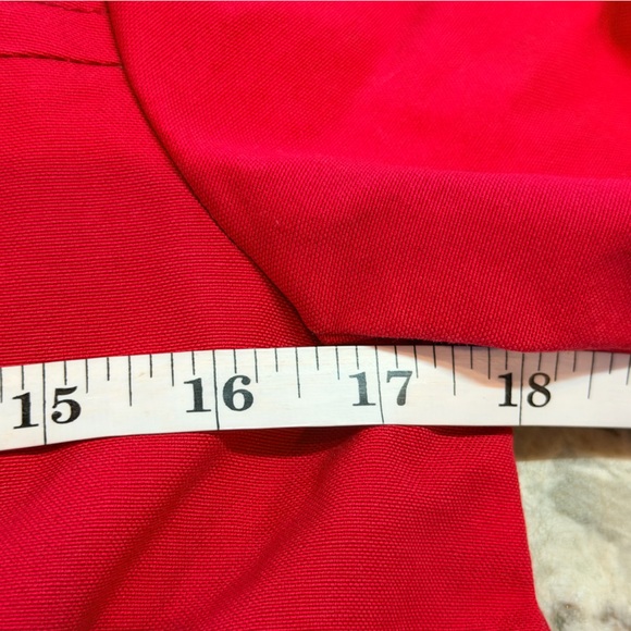 GAP Red Double Breasted Coat Jacket Women’s Size M - Picture 11 of 14